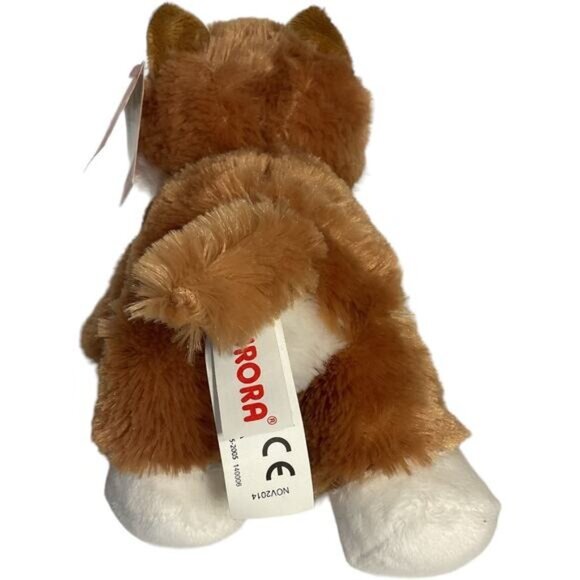 Aurora World Sunshine Tabby Blue Eye Kitty Kitten Cat Plush Stuffed Animal Toy - Picture 3 of 6